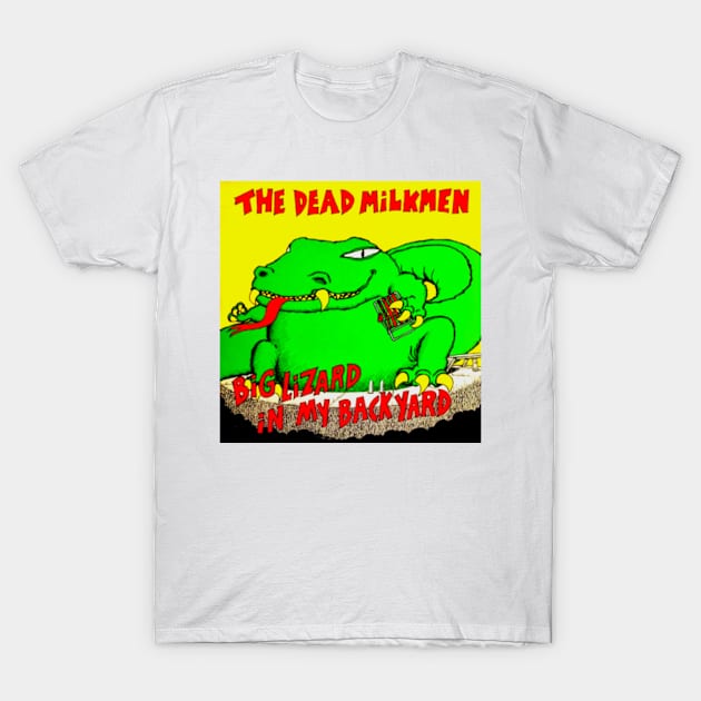Big Lizard in My Backyard 1985 Punk Throwback T-Shirt by AlternativeRewind